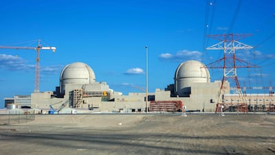The Barakah Nuclear Power Plant was attacked last Sunday. AFP