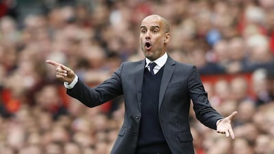 Pep Guardiola's Manchester City have already beaten Wednesday's EFL Cup opponents, Manchester United, this season during a Premier League fixture on September 10, 2016. Carl Recine / Reuters