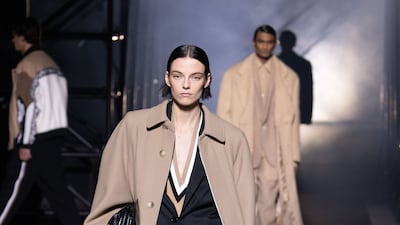 Oversized formal coats are all the trend this season.