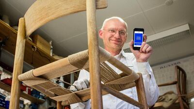 Hans Jorgen Wiberg, co-founder and inventor of the Be My Eyes app. Photos courtesy: Be My Eyes