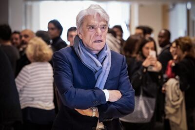 French businessman Bernard Tapie in court. AFP/file