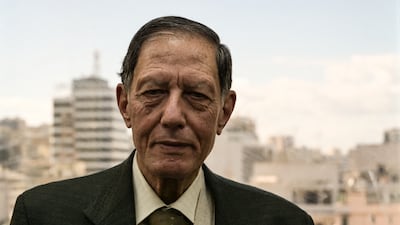 The head of Lebanon's supervisory commission for elections, retired Judge Nadim Abdelmalak at his office in Beirut, talks about how a lack of power and funding mean the department is unable to effectively observe the coming general election. Elizabeth Fitt / The National