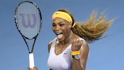 Serena Williams showed Victoria Azarenka who is boss in women's tennis. Bradley Kanaris / Getty Images