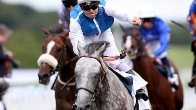 Maxime Guyon pictured aboard Solow winning the Sussex Stakes at Goodwood in 2015. Matthew Childs / Reuters