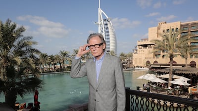 Bill Nighy during the 13th annual Dubai International Film Festival held at the Madinat Jumeriah in 2016. Getty Images