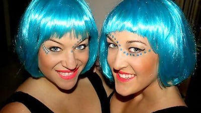 Danielle le Riche and Megan Landry's costumes caught the attention of Katy Perry. Courtesy Danielle le Riche