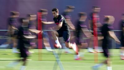 Barcelona defender Eric Garcia. Reuters