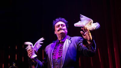 The Illusionists 1903 – one of the eight magicians who are bringing their bag of tricks and illusions to the UAE in November. Courtesy Alchemy Project