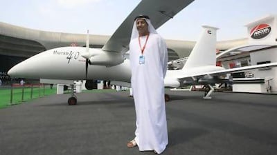 Abu Dhabi-based Adcom Systems’ general designer and chief executive Ali Al Dhaheri says: "Our manufacturing industries are advanced - Israel and the United States are the only countries who can manufacture similar drones.” Ravindranath K / The National