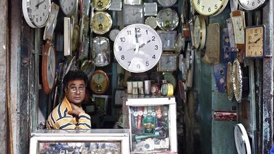 The decision to create new time zones often requires passionate debate about history and the needs of citizens. Anindito Mukherjee / Reuters