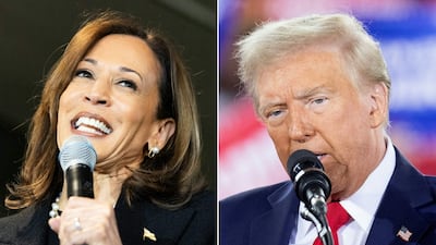 Tuesday November 5 is decision day for Kamala Harris and Donald Trump. AFP