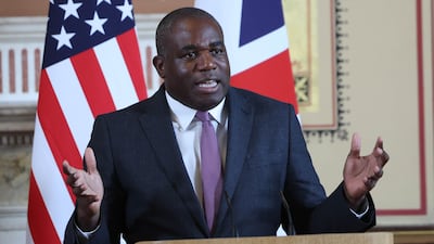 UK Foreign Secretary David Lammy says it is vital to speak to Arab states to find a solution to the regional crisis. EPA
