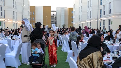 Those who attended said the gathering offered brief relief from the pain of being separated from their families in Gaza