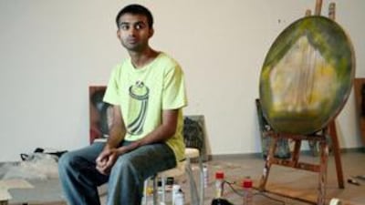 The Dubai-based artist Ubik.