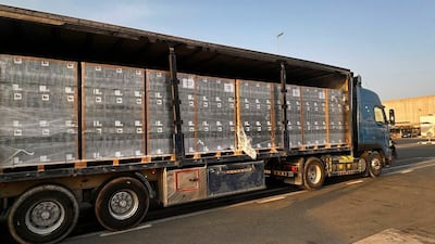 Dubai Customs seized counterfeit, smuggled and other contraband goods from air cargo depots in the emirate. Photo: Dubai Customs