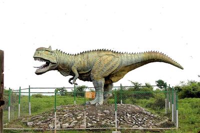 The Dinosaur Museum opened in 2019 in Balasinor. Courtesy Khursheed Dinshaw