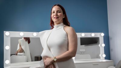 Firdaus Orchestra conductor Monica Woodman said she hopes the younger generation will discover the musicians' talent. Antonie Robertson/The National