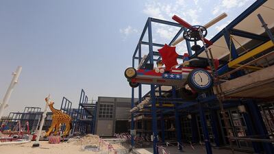 Lego-brick animals, cars and other figures have been flown in from all over the world. The largest model in Legoland Dubai is the Icon Dragon (395,251 bricks), while the smallest one is the Minilander (20 bricks). Courtesy Legoland Dubai