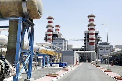 Desalination plants like Dubai's M-Station need large amounts of energy to produce clean water for the country. Sarah Dea / The National