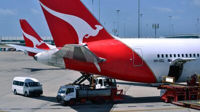 Qantas has A$1 billion in net debt as part of the cost-cutting programme.. Peter Parks / AFP