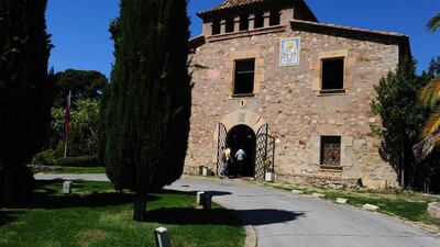 Barcelona youth players enter La Masia at the Camp Nou stadium on April 7, 2011 in Barcelona, Spain. La Masia is the heart of the Barcelona's youth system and a residence for young players that had to leave their home behind to train at FC Barcelona in both a sporting and intellectual way. Players such as Lionel Messi, Carles Puyol and Andres Iniesta have lived at La Masia to become the stars of today's game. Because of the success the name La Masia is now simply used to refer to the Barcelona youth players. Jasper Juinen / Getty Images