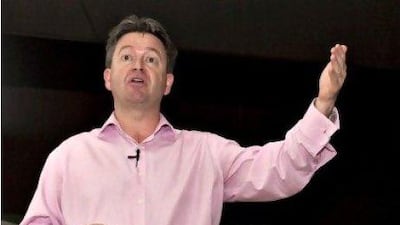 John Knell, co-author of the The 80 Minute MBA, says certain things can be learnt quickly to improve ones financial literacy. Jeff Topping / The National