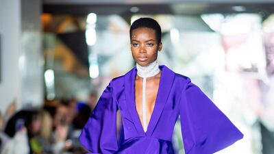 The Christian Siriano autumn/winter 2019 fashion show during New York Fashion Week on February 9, 2019. AFP
