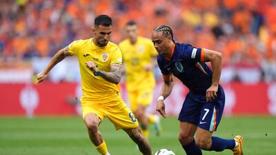 Some great covering work to help out his defence but shown yellow card for cynical foul on Simons that would have ruled him out of quarter-final had Romania triumphed. PA