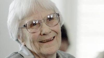 Harper Lee, author of the Pulitzer Prize-winning novel, To Kill a Mockingbird. AP