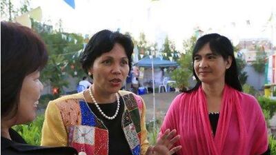 Grace Relucio Princesa is the Philippine ambassador to the UAE. Ravindranath K / The National