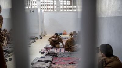 Panorama prison in north-eastern Syria, which houses men accused of being members of ISIS. Getty Images