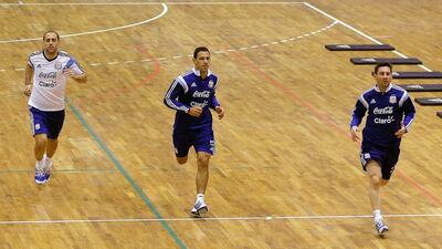 Polyvalent Hall is typically used for music concerts and indoor sports like volleyball and handball. Robert Ghement / EPA