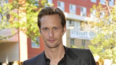 Alexander Skarsgard is considering the lead role in Fifty Shades of Grey. EPA / Warren Toda