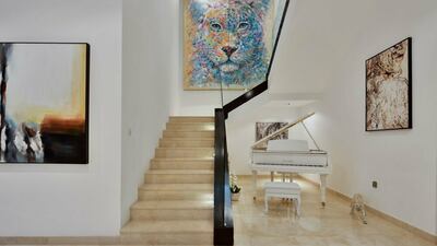 It has been custom-built to the highest standards and comes fully furnished with beautiful art décor and paintings.