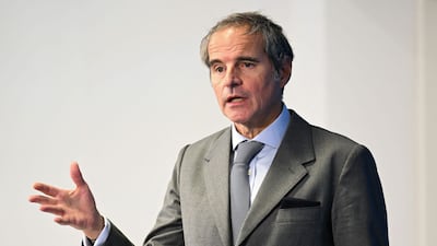 Rafael Grossi, director general of the International Atomic Energy Agency, said the only way to curb Iran's nuclear ambition is diplomacy. AFP
