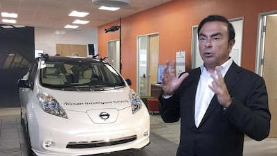 Japanese and French finance and economy ministers met and pledged support for the alliance between Nissan and Renault following Mr Ghosn's arrest. AP