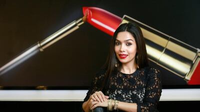 Regional make-up artist for Max Factor, Samira Olfat. Victor Besa for The National.