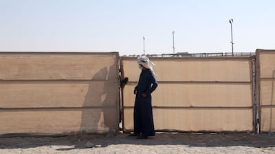 Visitors during the Al Dhafra Festival at Madinat Zayed.
