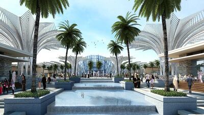 Nakheel Mall on the Palm Jumeirah. Courtesy Nakheel