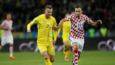 Andriy Yarmolenko of Ukraine and Borussia Dortmund. Valentyn Ogirenko / Reuters