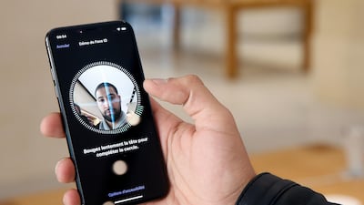 Apple's new iPhone X offers a face-recognition feature. Getty