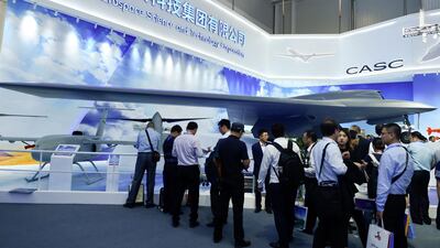 China sees all countries in the Middle East as potential customers for its drone technology. AFP