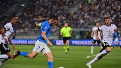 Alessandro Florenzi 7 – The Italy skipper made a key interception to deny a low Muller shot, the highlight of his impressive first half. He was sometimes guilty of leaving gaps behind him when he broke forward, but overall, an impressive outing. AFP
