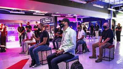 Yas's obligatory safety briefing.