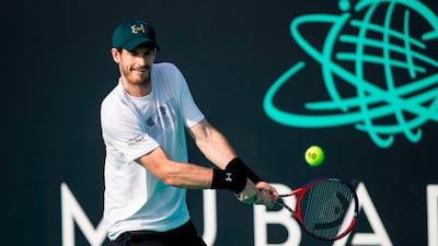 Andy Murray has not played a competitive match since he was knocked out of the Wimbledon quarter-finals last July due to a hip injury. Nezar Balout / AFP