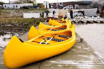 A canoe tour of the city is one way to help keep Ghent green. Photo: Dokayo