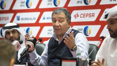 Al Jazira, coached by Henk ten Cate, are under pressure after losing two Asian Champions League games. Mona Al Marzooqi / The National