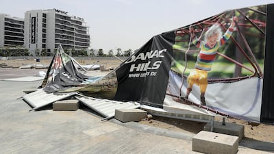 The short-lived storm was the latest to hit Dubai this year. The city saw widespread flooding in January leading to school closures