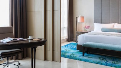 The 60-square-metre Raffles room. Courtesy Raffles Hotels & Resorts