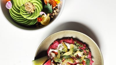 The three-storey vegan dining complex will house a trio of vegan kitchens. Photo: Expo 2020 Dubai